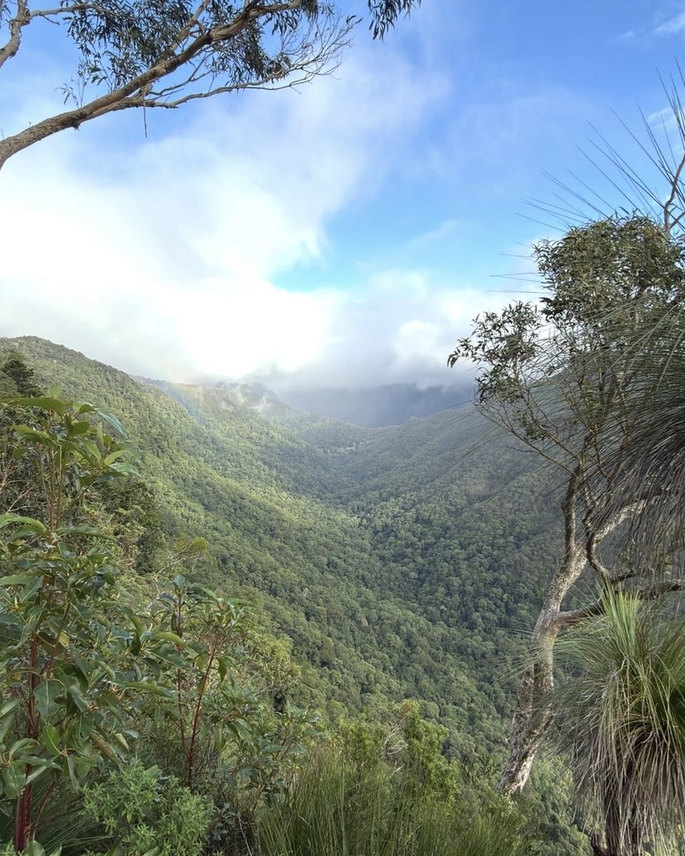 Vallée en Australie régionale